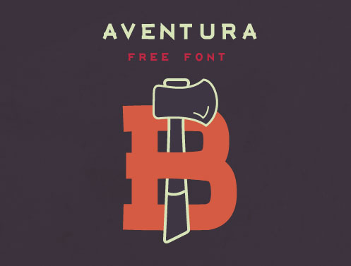 Free font: Aventura