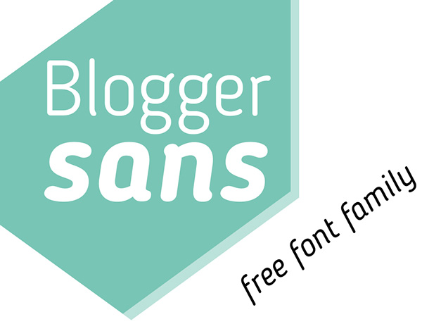 Free font: Blogger Sans