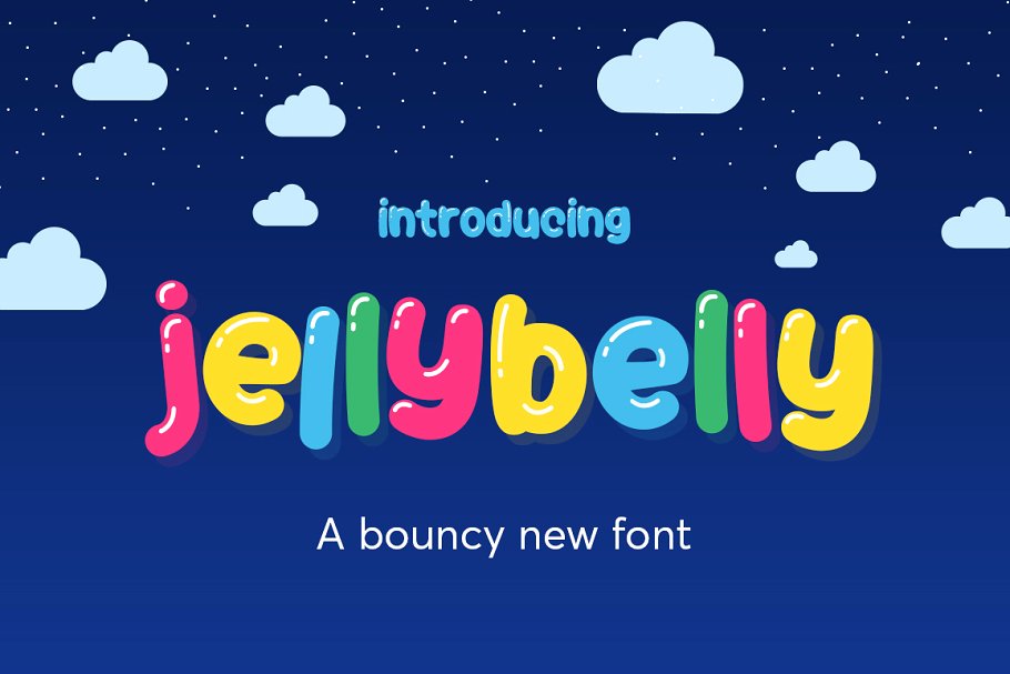 FREE: The Jelly Belly Font