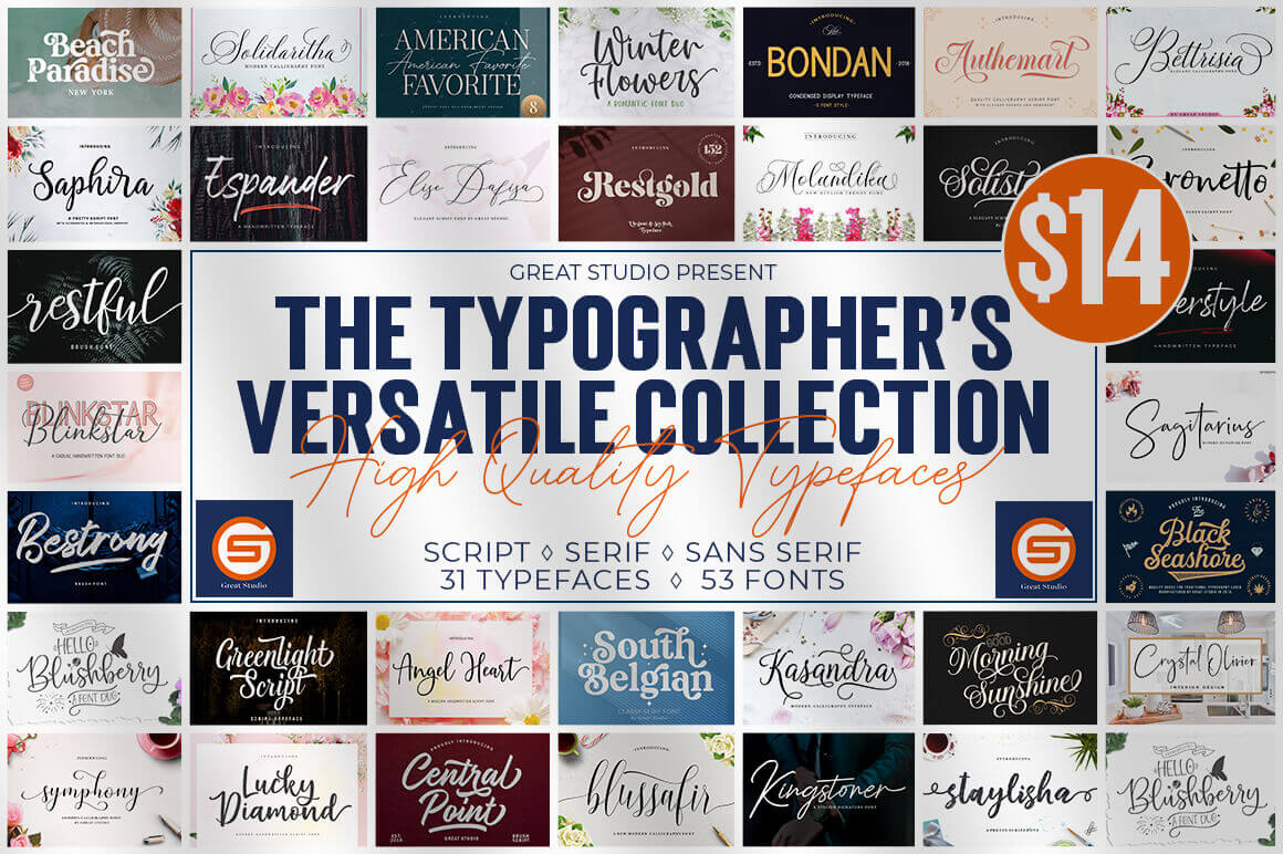 The Typographer’s Versatile Collection